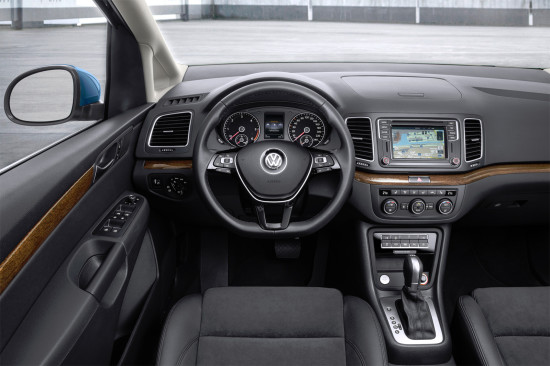 интерьер VW Sharan 7N