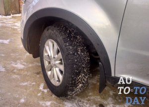 Передние брызговики