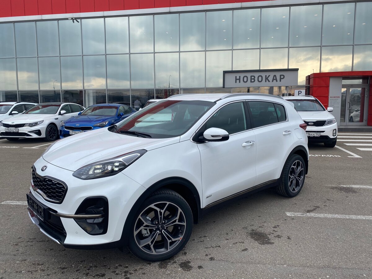 Kia Sportage 4 белая