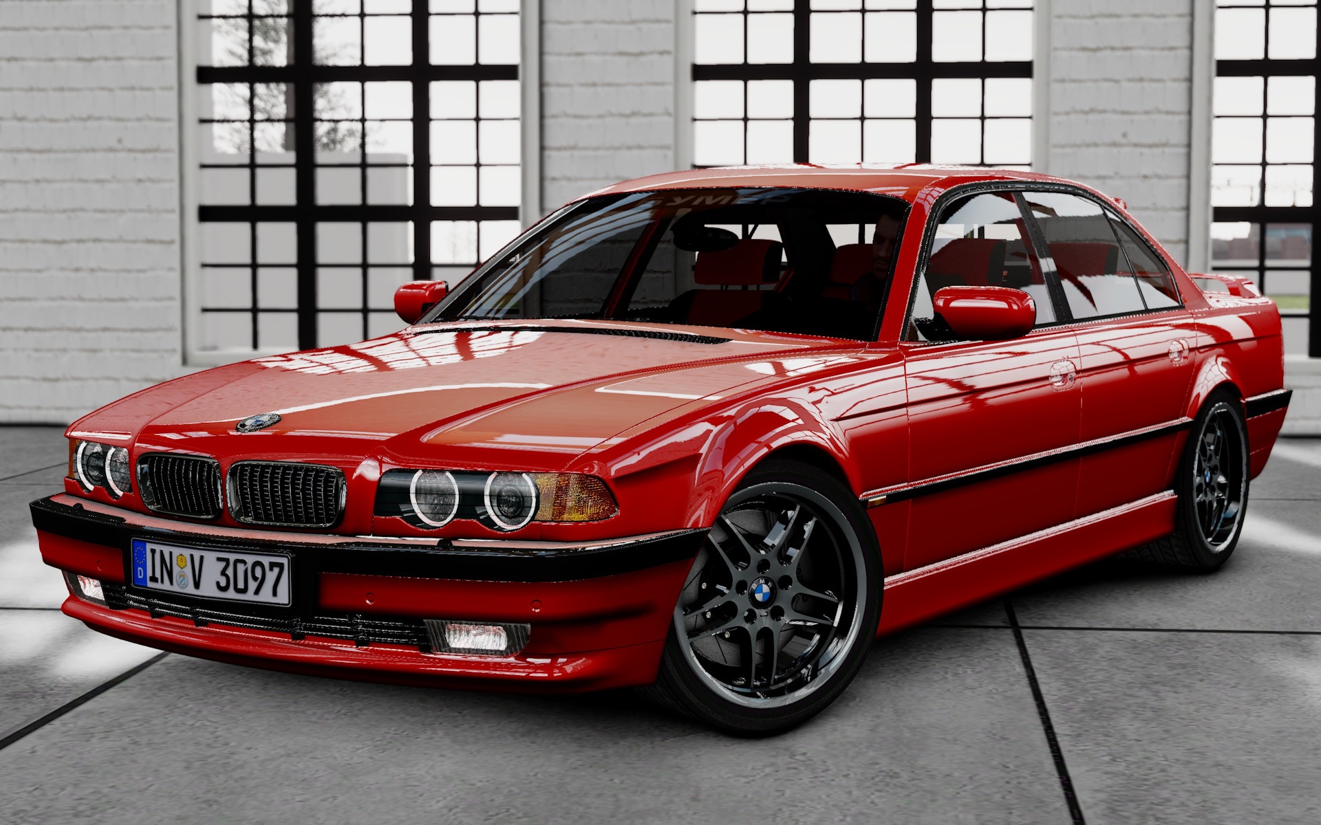 Автомобиль BMW E38