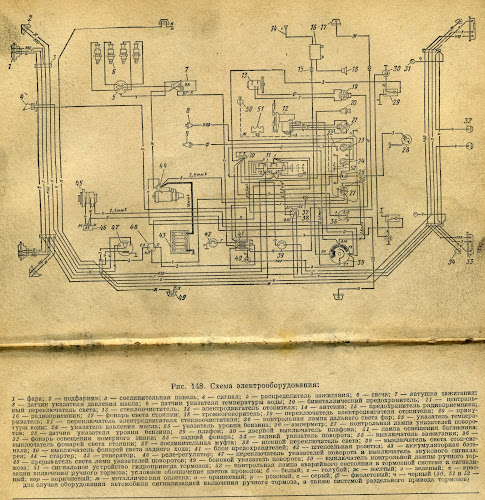Схема электроснабжения москвич 412