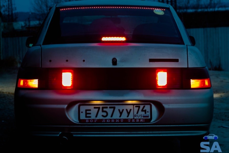 Задний стоп-сигнал на ВАЗ 2110 ВАЗ 2110