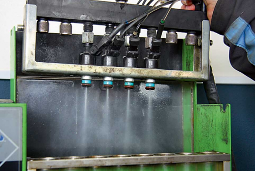 промывка форсунок на стенде