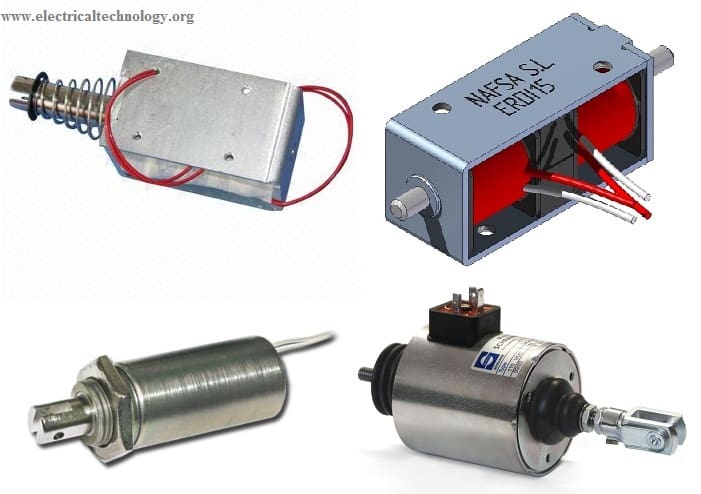 types of Linear solenoid