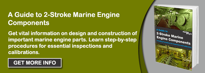 2 stroke marine engine