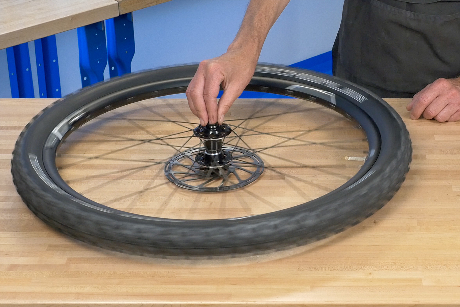 Tubeless Installation 8 Spin