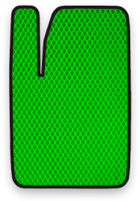 EVA коврик зеленый с черным кантом